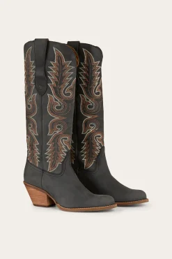 Best Ringers Western Lainey Womens Tall Western Boot - Black