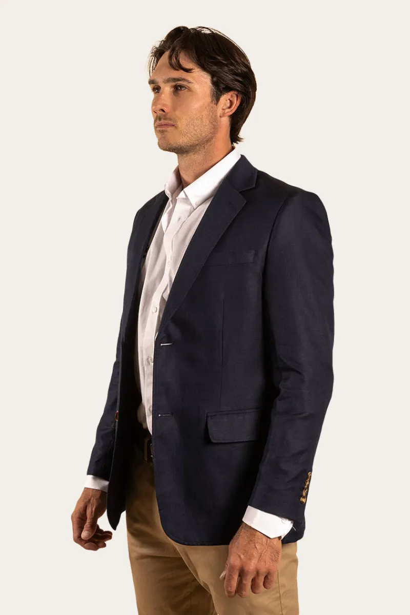 Online Ringers Western Lawson Mens Blazer - Dark Navy