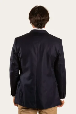 Online Ringers Western Lawson Mens Blazer - Dark Navy