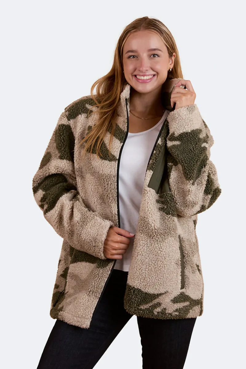 Discount Ringers Western Lennonville Unisex Camo Fleece - Light Camo