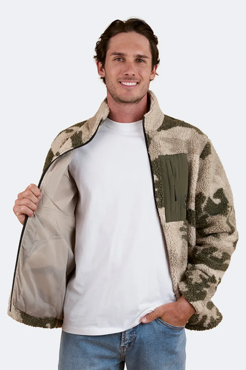 Discount Ringers Western Lennonville Unisex Camo Fleece - Light Camo