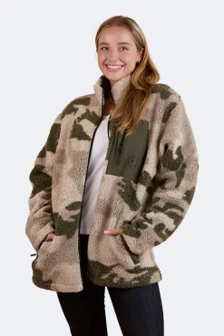 Discount Ringers Western Lennonville Unisex Camo Fleece - Light Camo