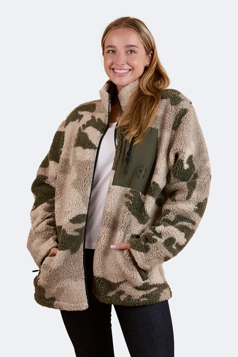 Discount Ringers Western Lennonville Unisex Camo Fleece - Light Camo