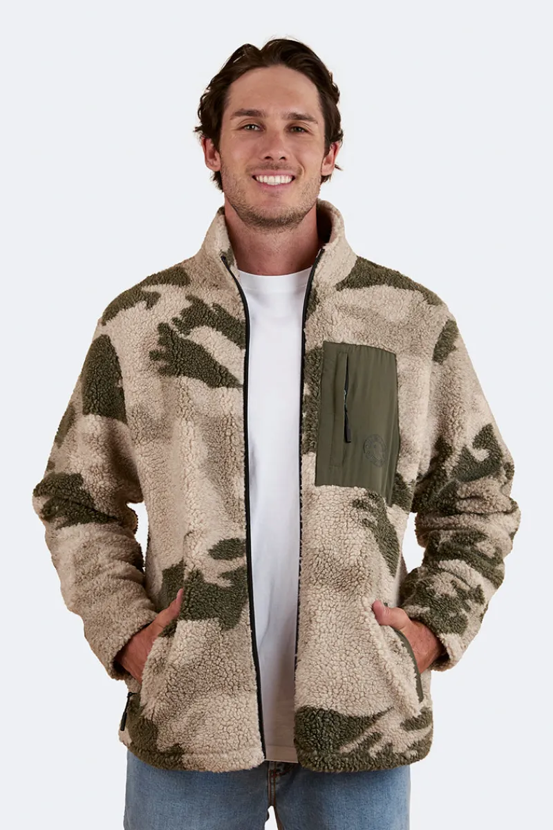 Discount Ringers Western Lennonville Unisex Camo Fleece - Light Camo