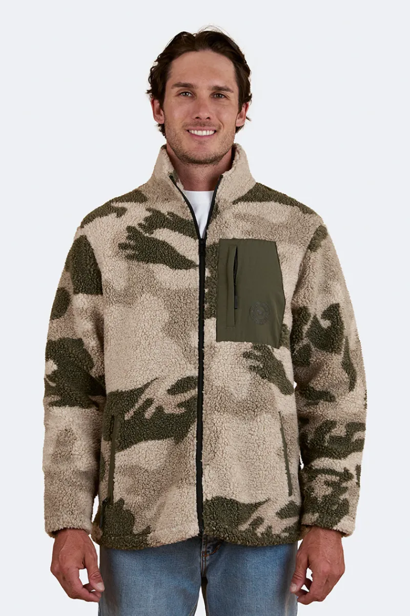 Discount Ringers Western Lennonville Unisex Camo Fleece - Light Camo