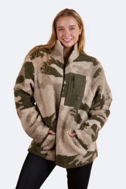 Discount Ringers Western Lennonville Unisex Camo Fleece - Light Camo