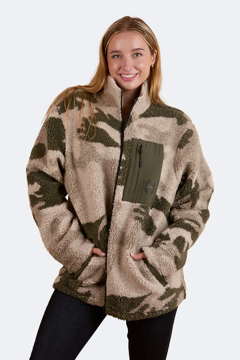 Discount Ringers Western Lennonville Unisex Camo Fleece - Light Camo