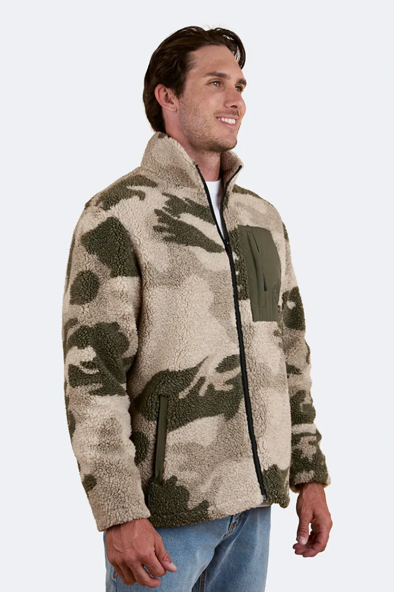 Discount Ringers Western Lennonville Unisex Camo Fleece - Light Camo