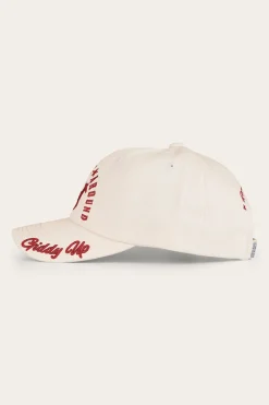 Hot Ringers Western Lets Horse Around Baseball Cap - Off White