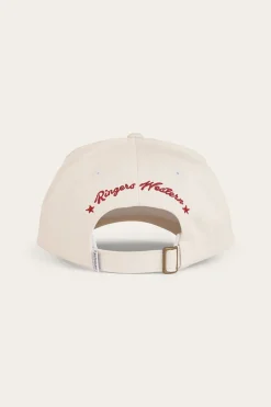 Hot Ringers Western Lets Horse Around Baseball Cap - Off White