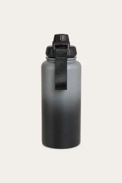 Sale Ringers Western Longview Drink Bottle - Black / Silver