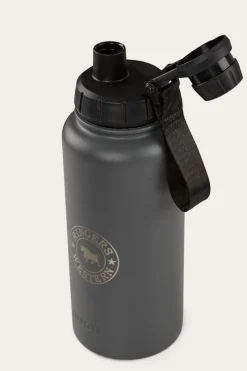 Discount Ringers Western Longview Drink Bottle - Charcoal