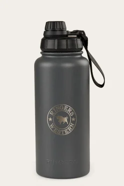 Discount Ringers Western Longview Drink Bottle - Charcoal
