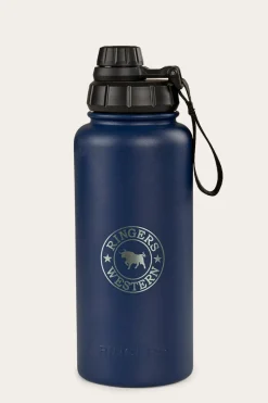 Outlet Ringers Western Longview Drink Bottle - Navy
