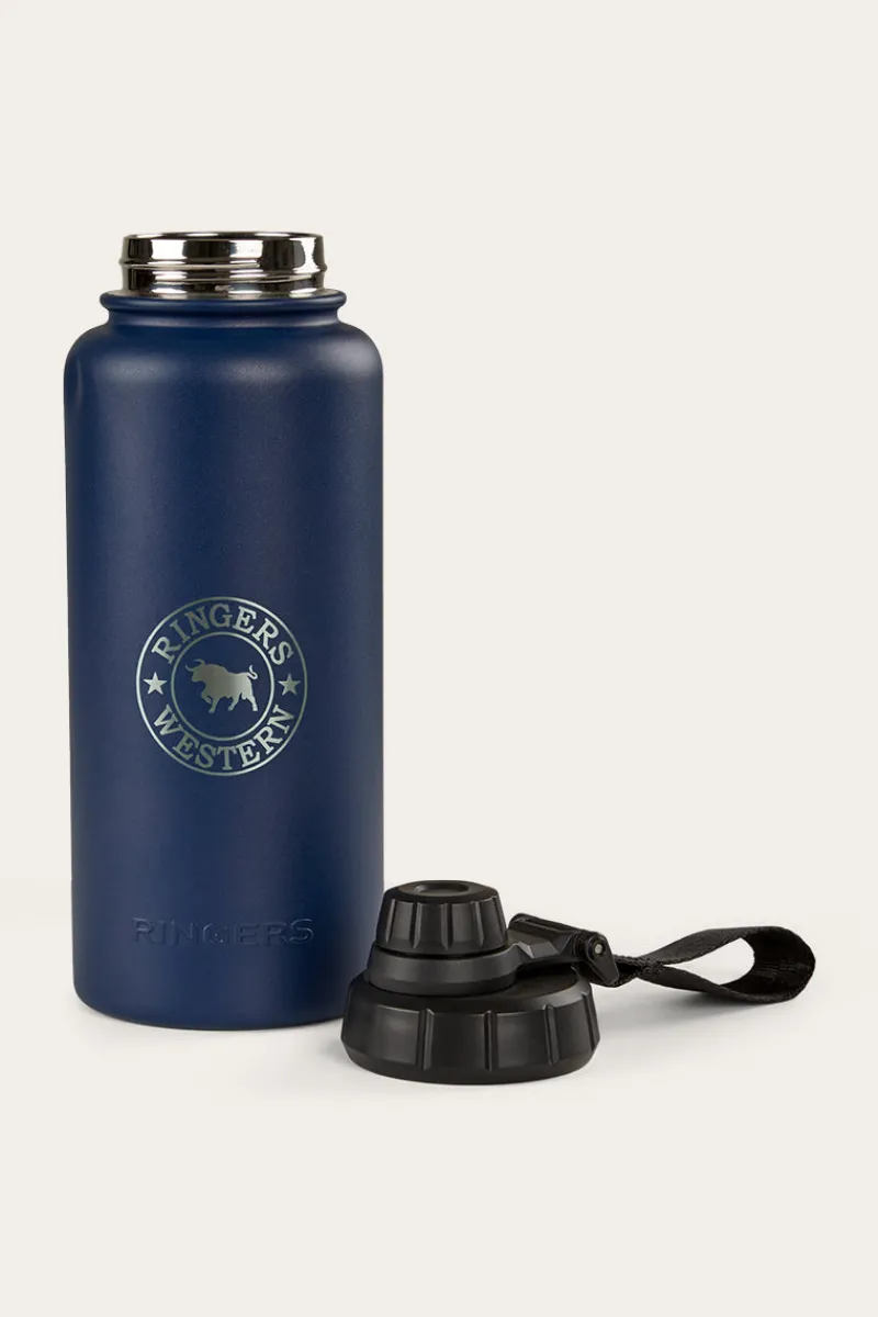 Outlet Ringers Western Longview Drink Bottle - Navy
