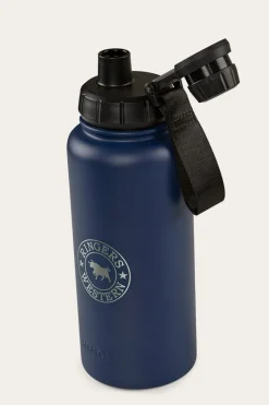 Outlet Ringers Western Longview Drink Bottle - Navy