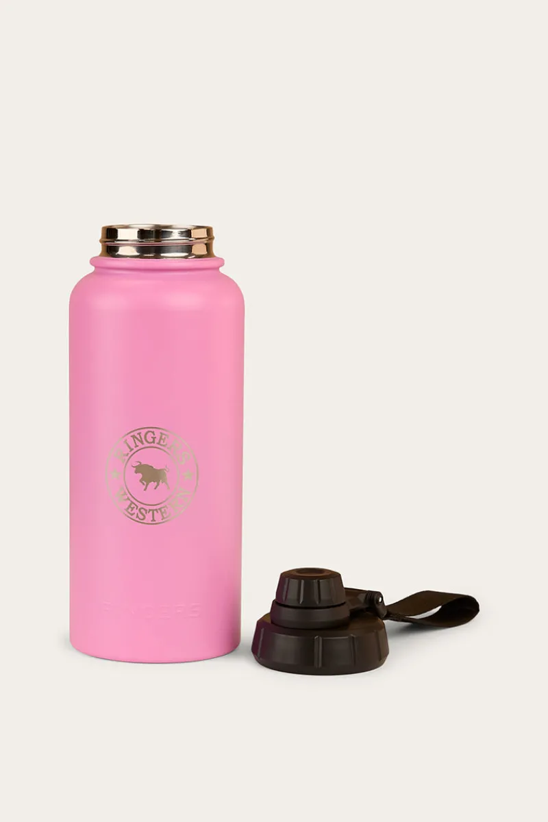 Discount Ringers Western Longview Drink Bottle - Pastel Pink