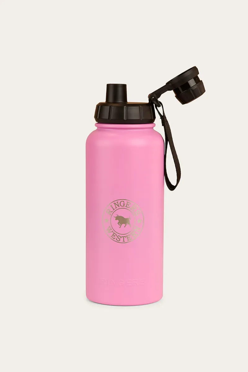 Discount Ringers Western Longview Drink Bottle - Pastel Pink