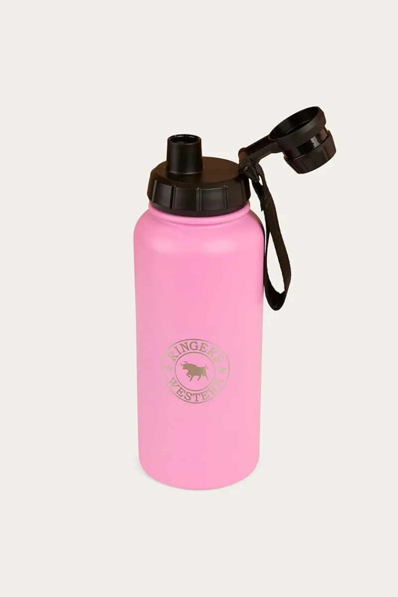 Discount Ringers Western Longview Drink Bottle - Pastel Pink