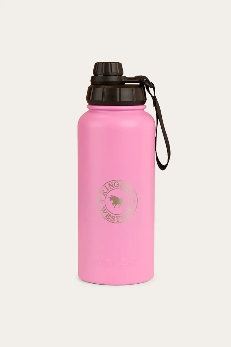 Discount Ringers Western Longview Drink Bottle - Pastel Pink