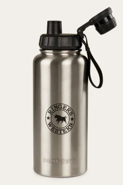 Clearance Ringers Western Longview Drink Bottle - Stainless Steel