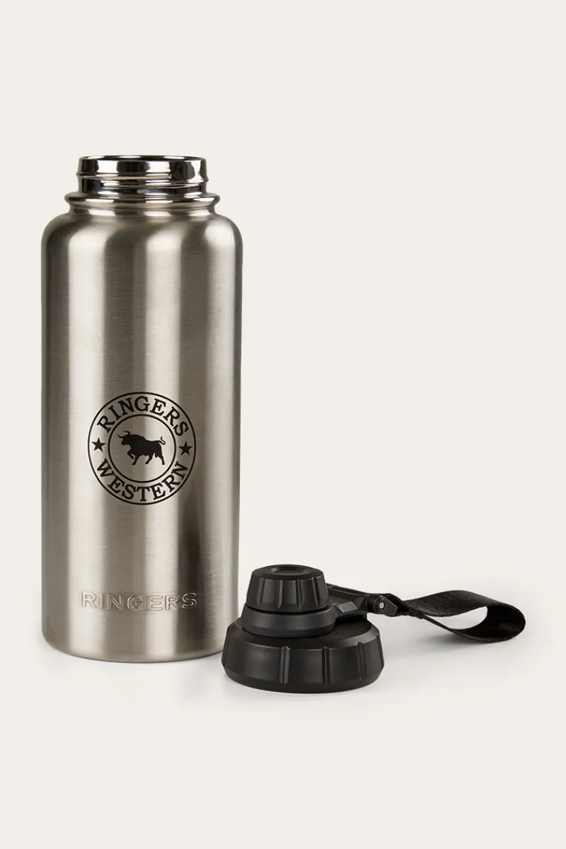Clearance Ringers Western Longview Drink Bottle - Stainless Steel