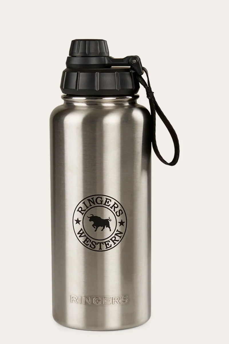 Clearance Ringers Western Longview Drink Bottle - Stainless Steel