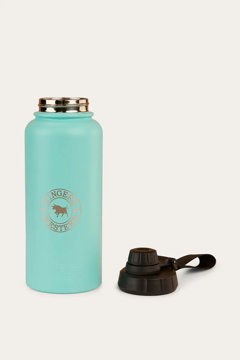New Ringers Western Longview Drink Bottle - Turquoise
