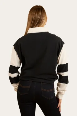 Clearance Ringers Western Lowden Rugby Jersey - Black / Off White