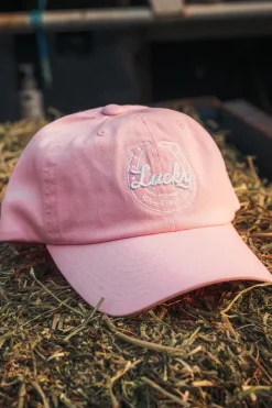Ringers Western Lucky Kids Baseball Cap - Pastel Pink
