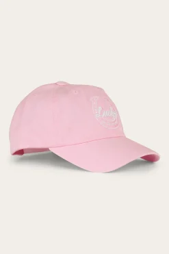Ringers Western Lucky Kids Baseball Cap - Pastel Pink