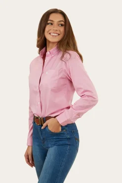 Sale Ringers Western Malaya Womens Dress Shirt - Pastel Pink