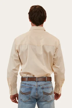 Discount Ringers Western Mapleton Mens Western Shirt - Off White