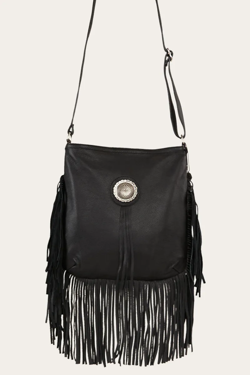 New Ringers Western Maria Tassel Bag - Black