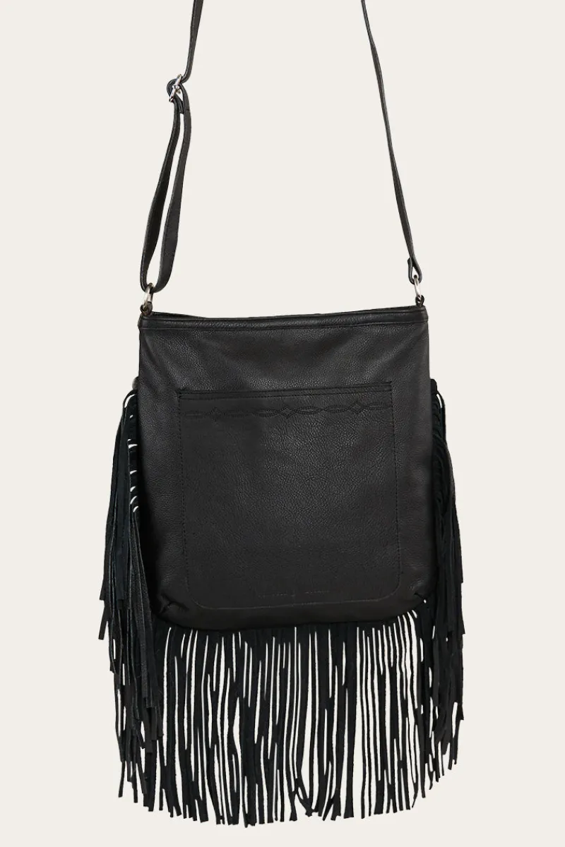 New Ringers Western Maria Tassel Bag - Black