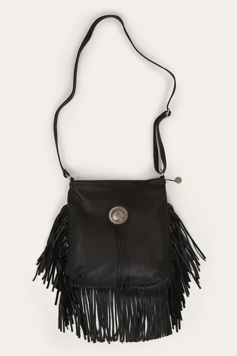New Ringers Western Maria Tassel Bag - Black