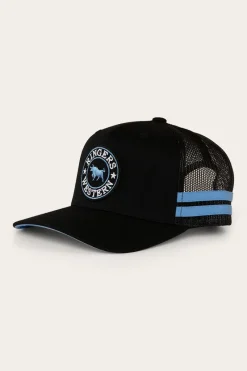 Best Ringers Western McCoy Kids Trucker Cap - Black/Blue