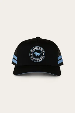 Best Ringers Western McCoy Kids Trucker Cap - Black/Blue