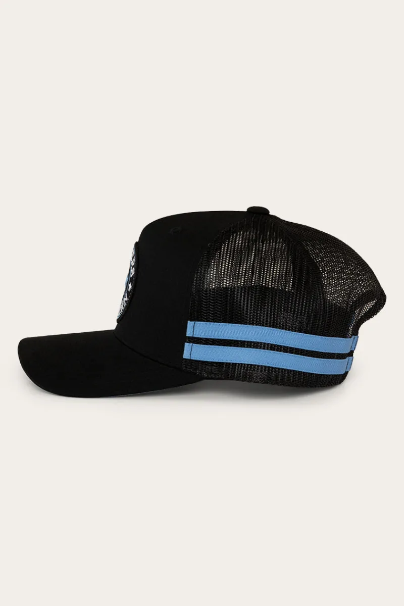 Best Ringers Western McCoy Kids Trucker Cap - Black/Blue