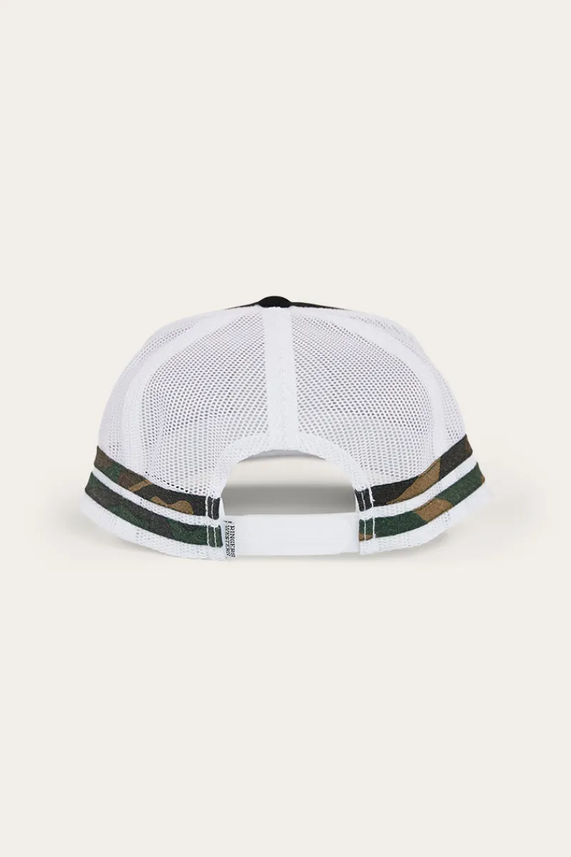Hot Ringers Western McCoy Kids Trucker Cap - Black/Camo