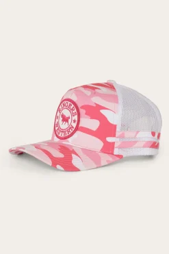 Hot Ringers Western McCoy Kids Trucker Cap - Pink Camo