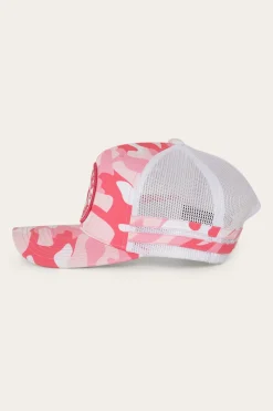 Hot Ringers Western McCoy Kids Trucker Cap - Pink Camo