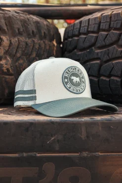 Online Ringers Western McCoy Trucker Cap - Beige / Pale Olive