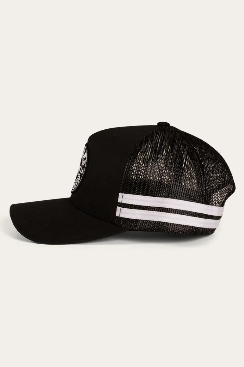 Ringers Western McCoy Trucker Cap - Black/White