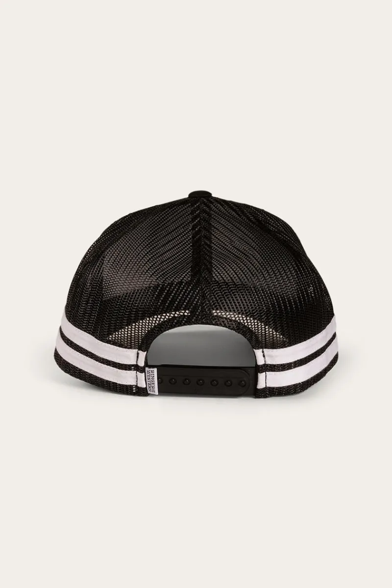 Ringers Western McCoy Trucker Cap - Black/White