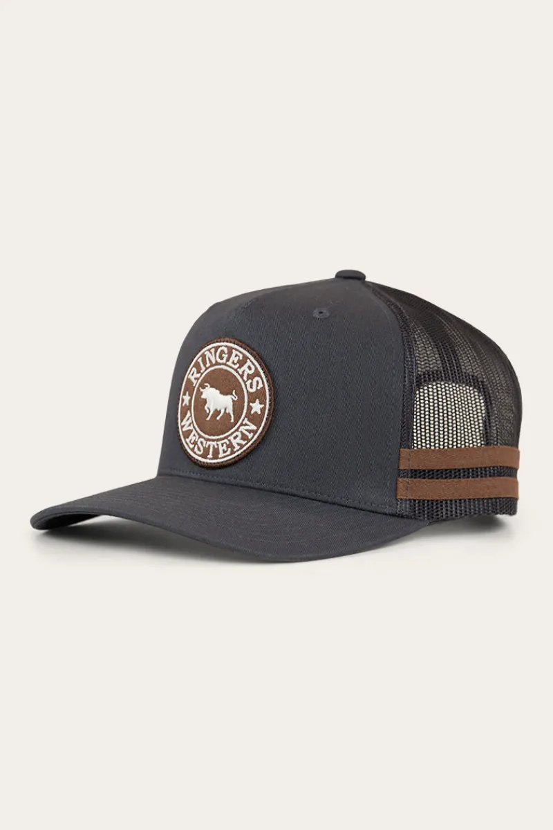 Best Ringers Western McCoy Trucker Cap - Charcoal