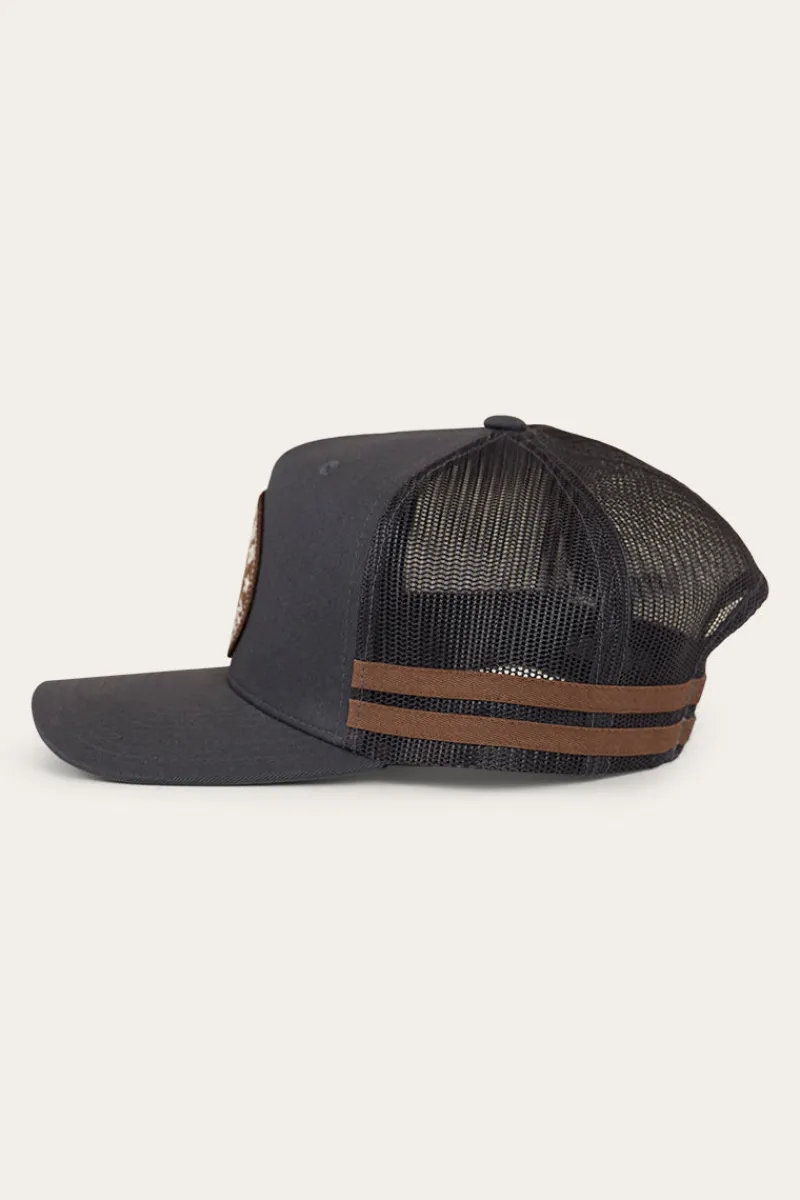 Best Ringers Western McCoy Trucker Cap - Charcoal