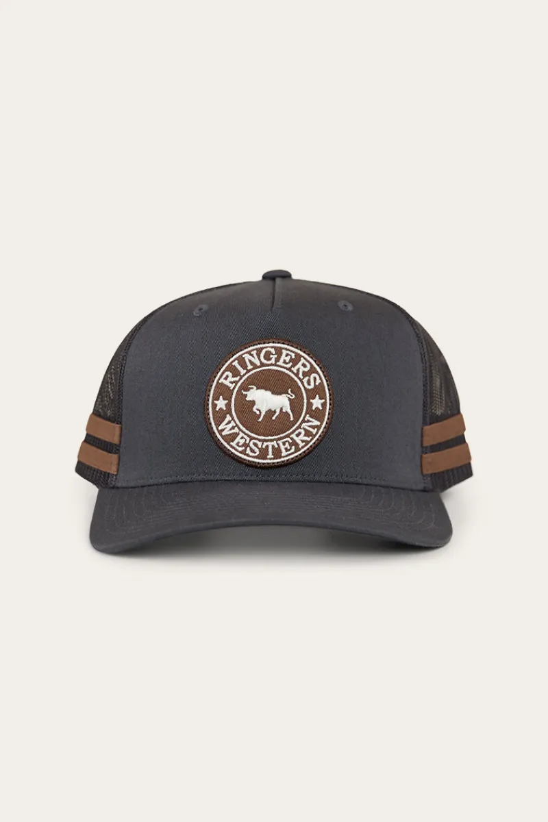 Best Ringers Western McCoy Trucker Cap - Charcoal