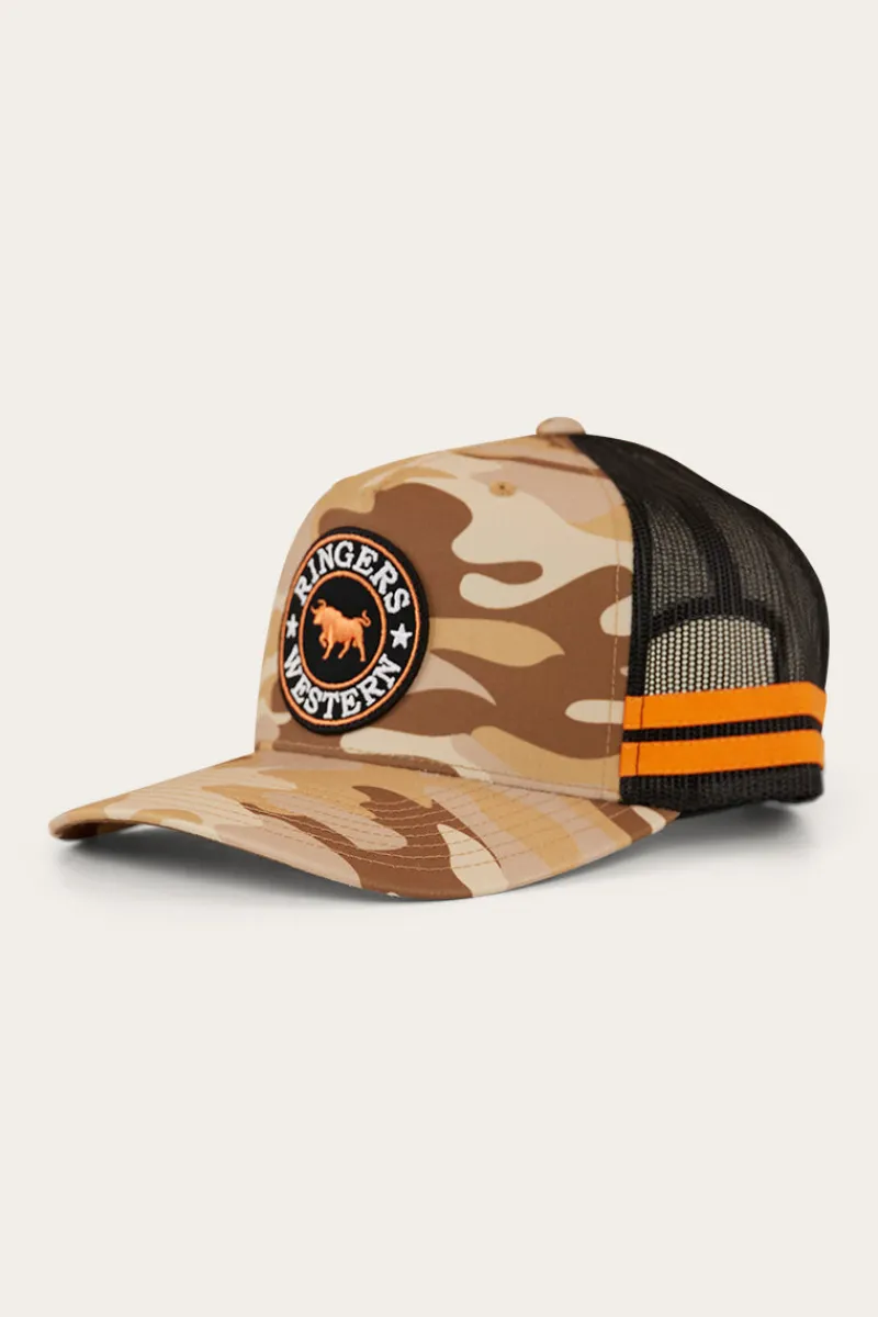 Discount Ringers Western McCoy Trucker Cap - Desert Camo