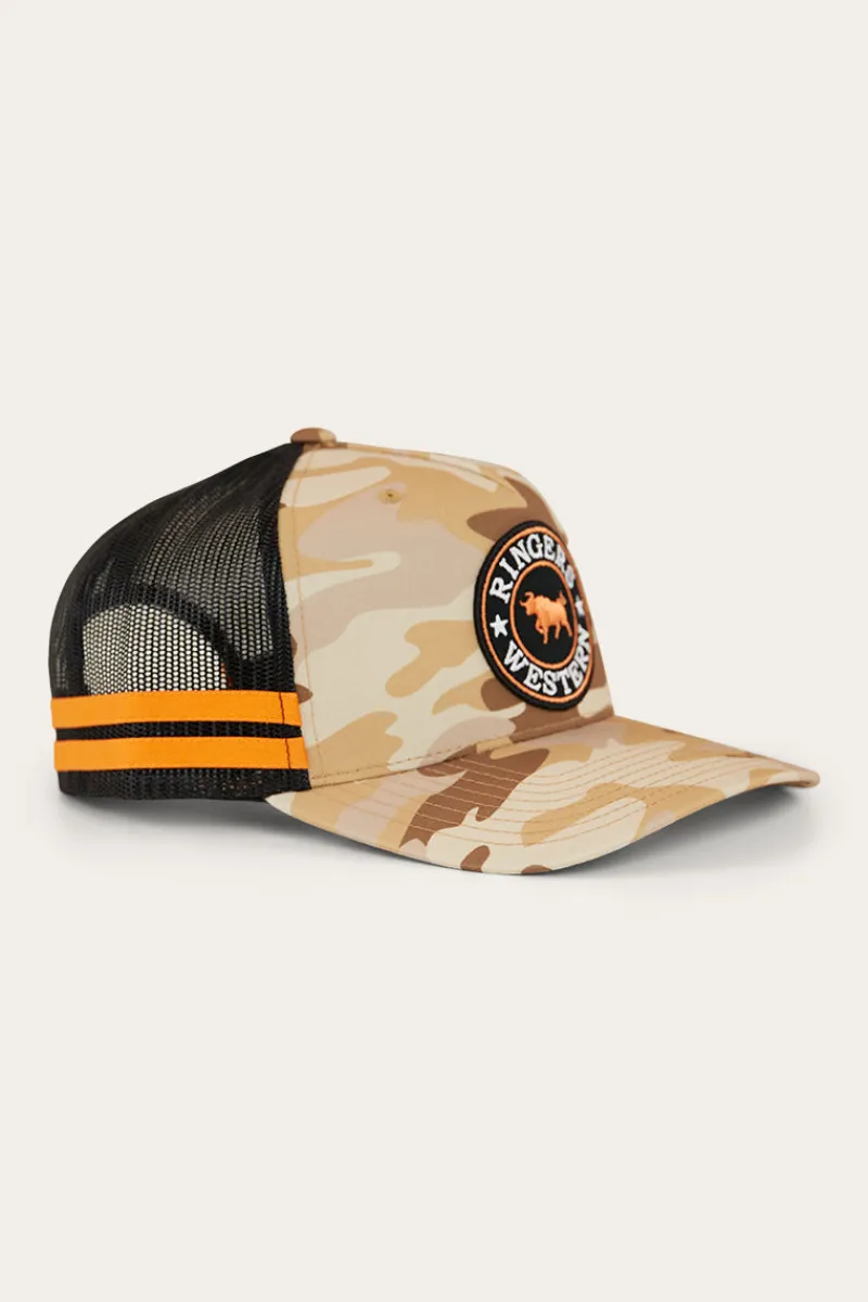 Discount Ringers Western McCoy Trucker Cap - Desert Camo